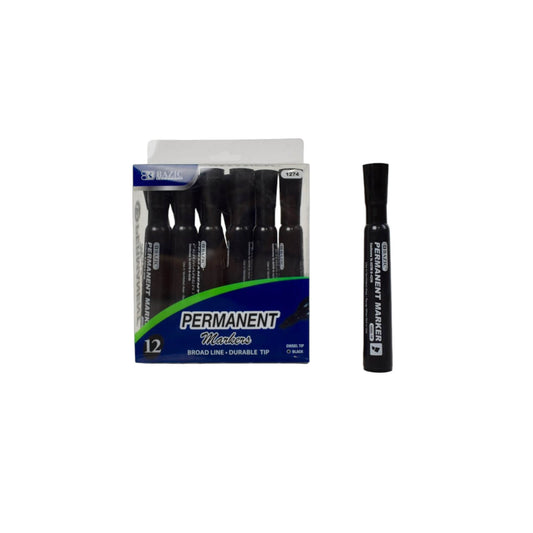 MARCADOR PERMANEN NEGRO 12/1