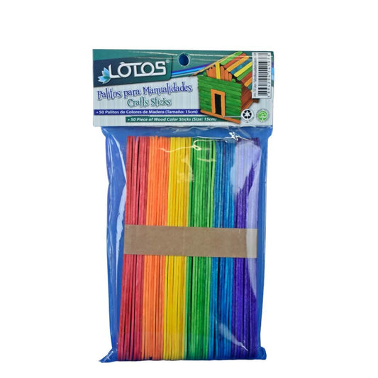 PALITO 15 CM P/MAUALI 50/1 COL