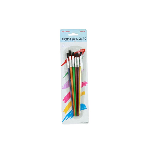 PINCELES 6 PCS. BLISTER