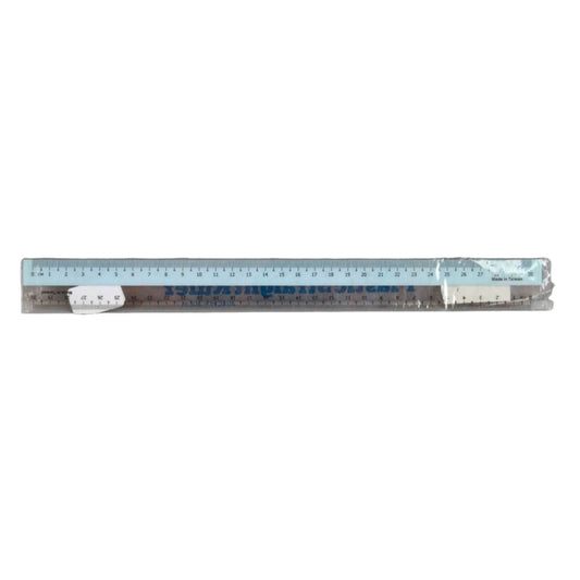 REGLA TRANS. 30 CM IRROMPIBLE