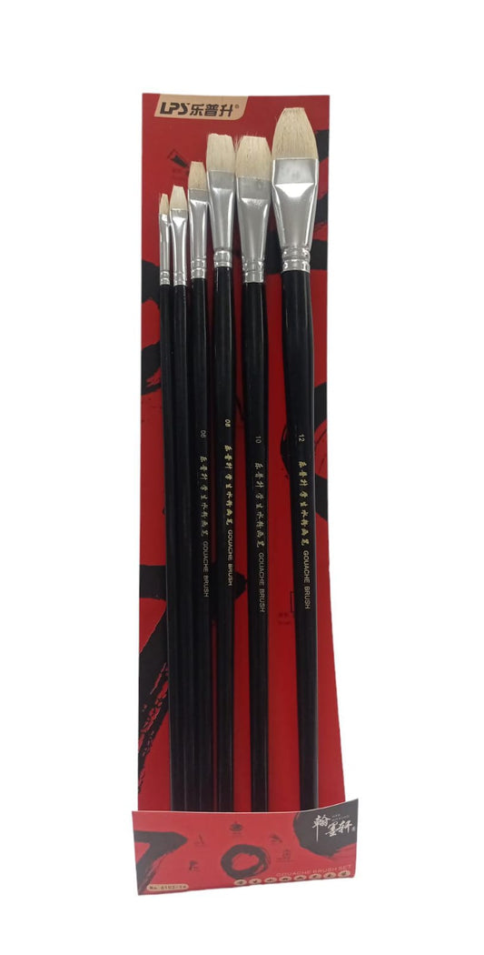 PINCELES 6/1 SET 2,4,6,8,10,12