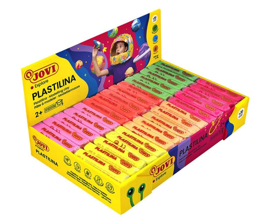 PLASTILINA JOVI 30/1 NEON 50 G