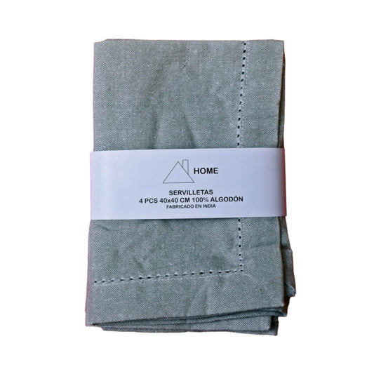 SERVILLETA CREMA 4/1 TELA 40X4