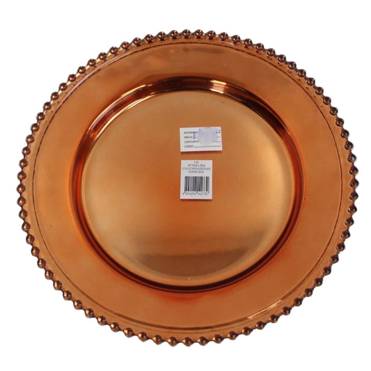 PLATO BASE 13"  BEAD ROSE GOLD