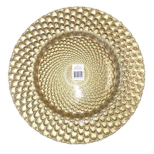 PLATO BASE 13" DORADO