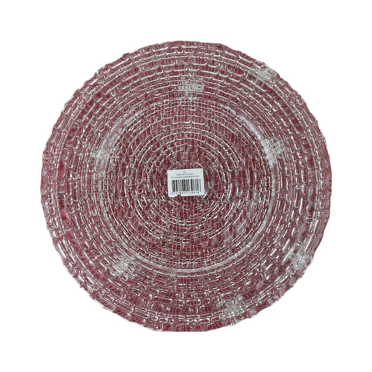 PLATO BASE 13" CRISTAL CRACK