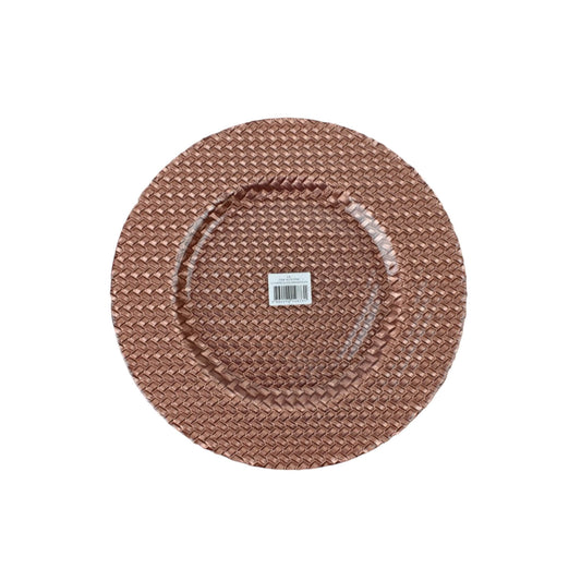 PLATO BASE 13" COBRE