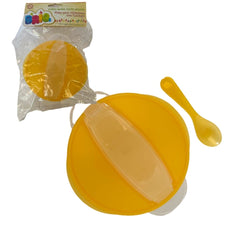 BOWL P/BEBEC/TAPA Y CUCHARA