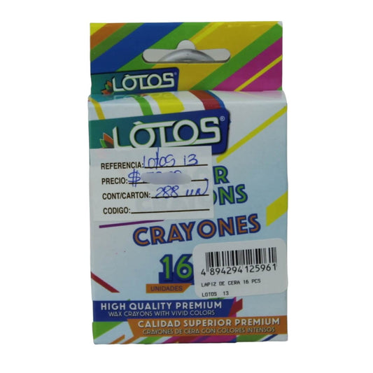 LAPIZ DE CERA 12 PCS. SET 8 X