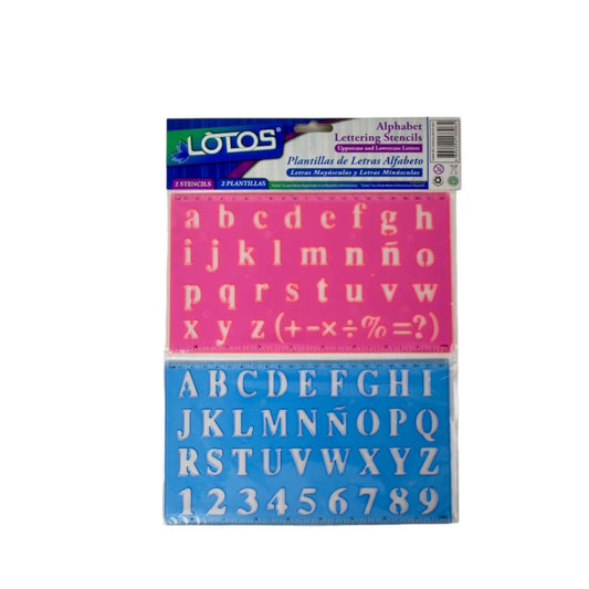 REGLA PLANTILLA 22cm 2/1 LOTOS