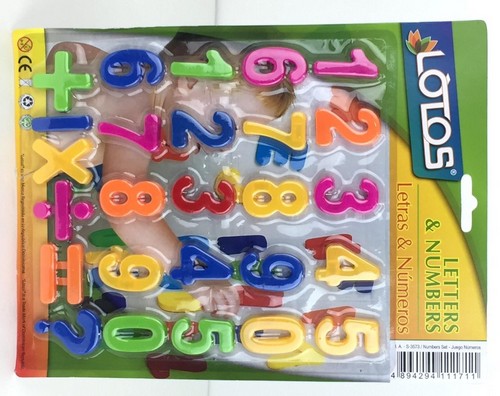 NUMERO MAGNETICO DE 26 PCS