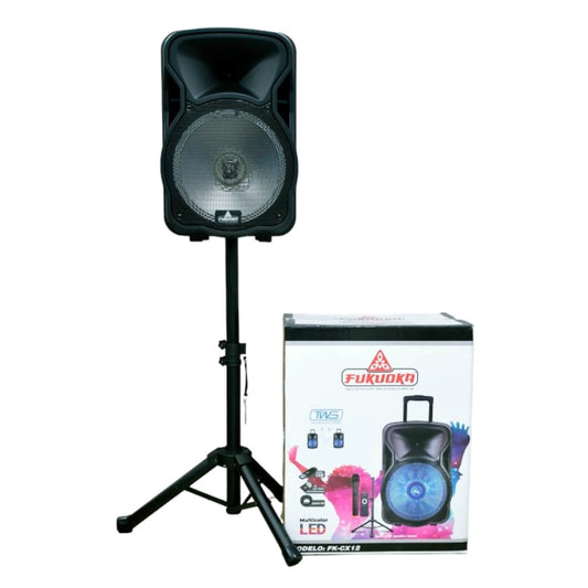 BOCINA 12" C/TRIPODE TWS, MICR