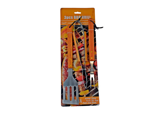 BBQ HERRAMIENTAS SET 3 PCS.
