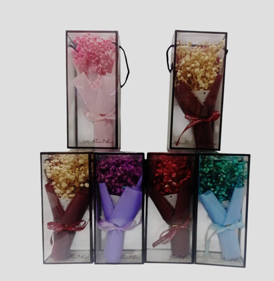 FLORES 25CMX1CM+8 CM IN PVC BO