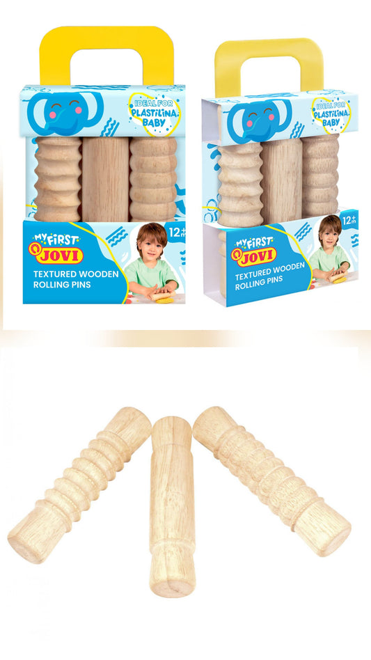 PLASTILINA BABY EST 3 RODILLOS DIF TEXTURA