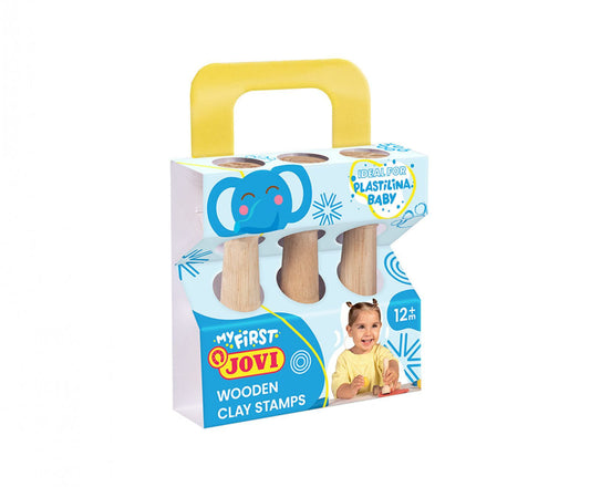 PLASTILINA BABY EST 3 ESTAMPADORES  DIF TEXTURA