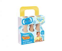 PLASTILINA BABY EST 3 ESTAMPADORES  DIF TEXTURA