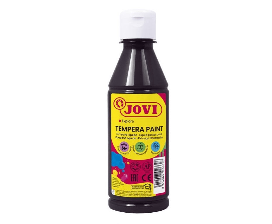 TEMPERA LIQUIDA 250cc NEGRO