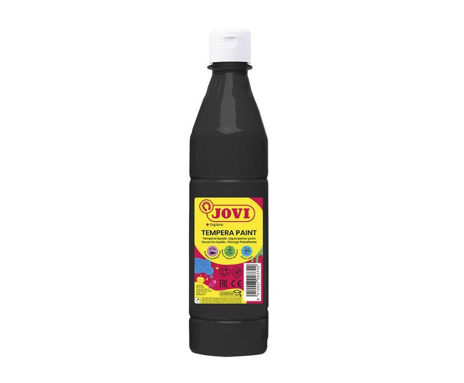 TEMPERA LIQUIDA 500cc NEGRO