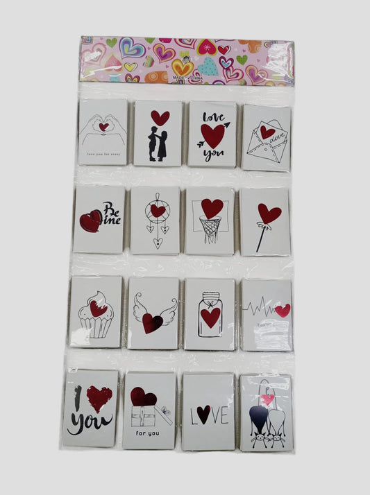 TARJETA  P/SAN VALENTIN SET128