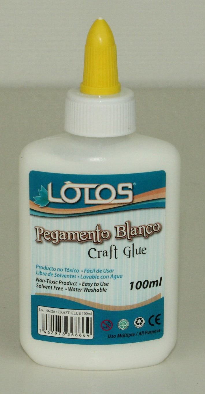 PEGA ESC LOTOS 100 ML BLANCA