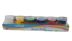 TEMPERA 6 COLORES 20ML CON PINCEL