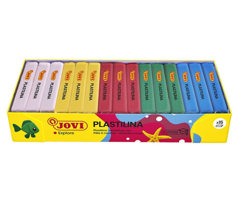 PLASTILINA JOVI E 15 PASTILLAS