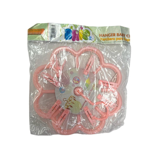 PERCHERO FLOR  8 PCS 25cm