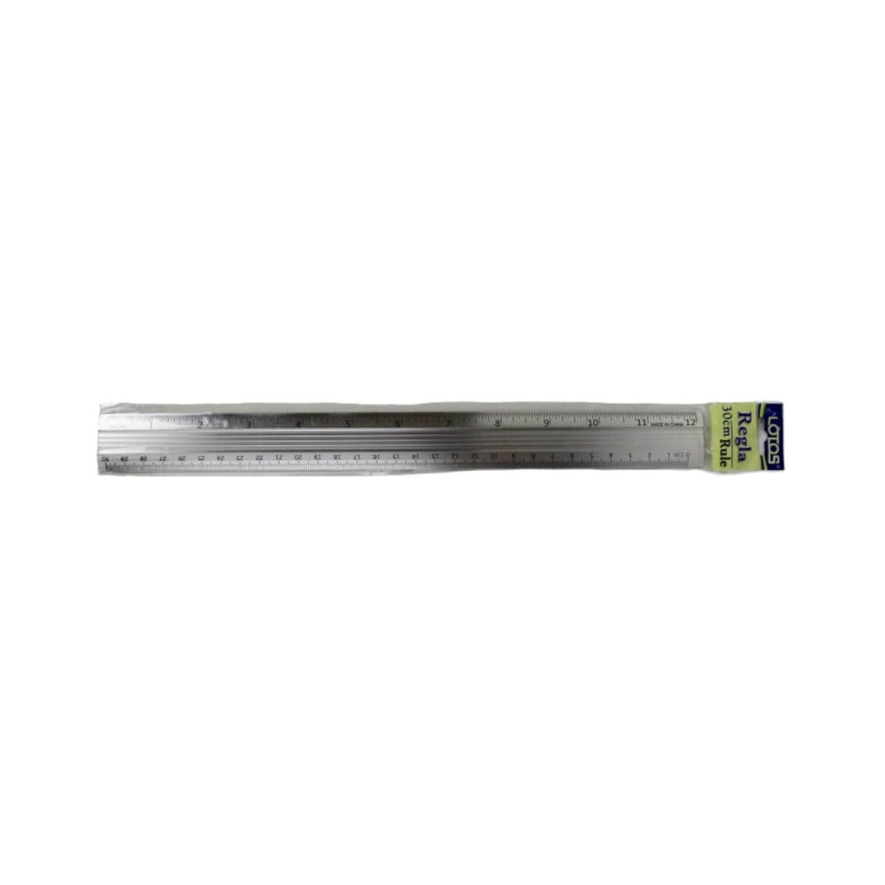 REGLA ALUMINIO 12"