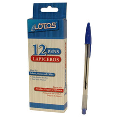 LAPICERO AZUL 12/1 LOTOS