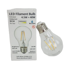 BOMBILLO LED 5.5W ANTIQUE SURT