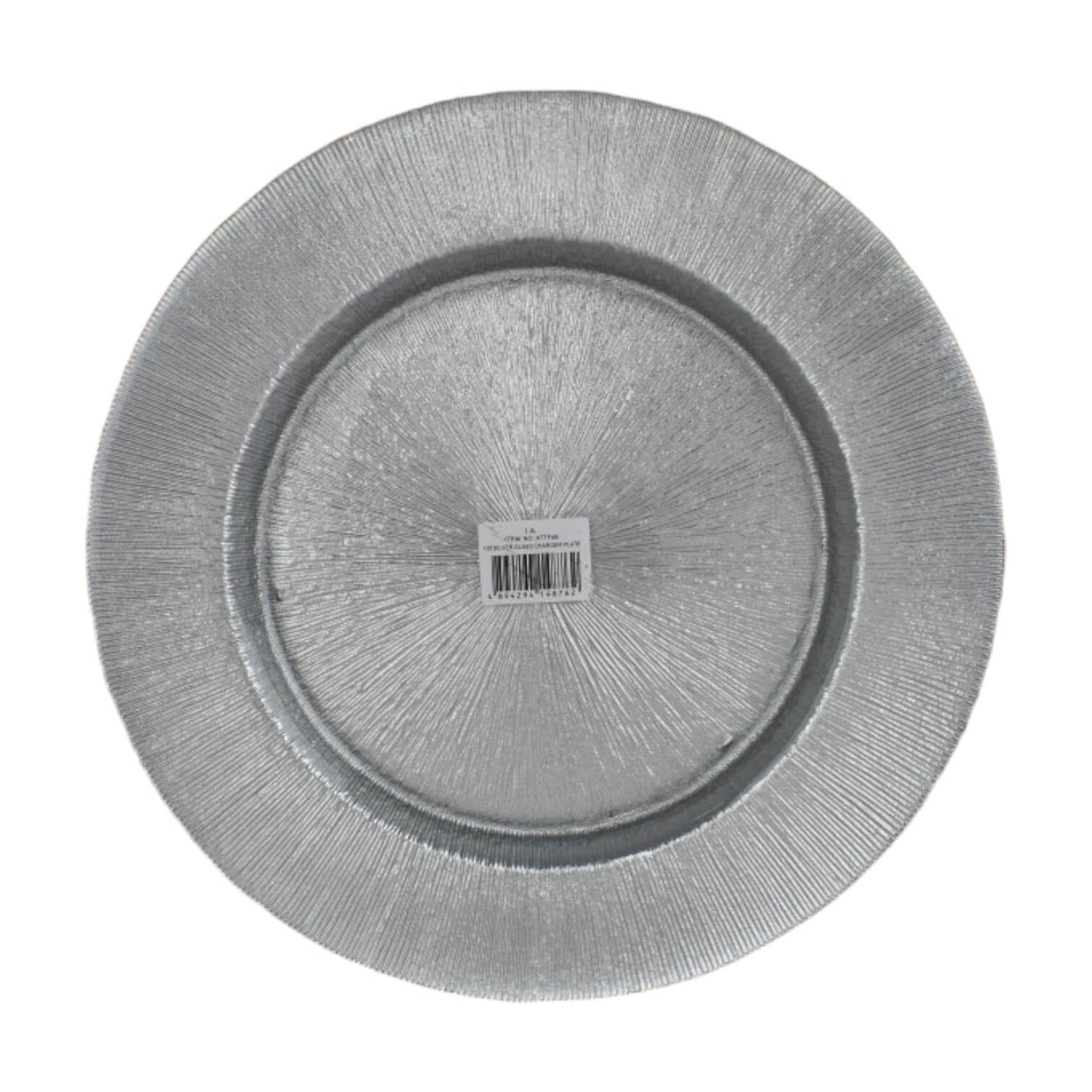 PLATO BASE 13" PLATEADO