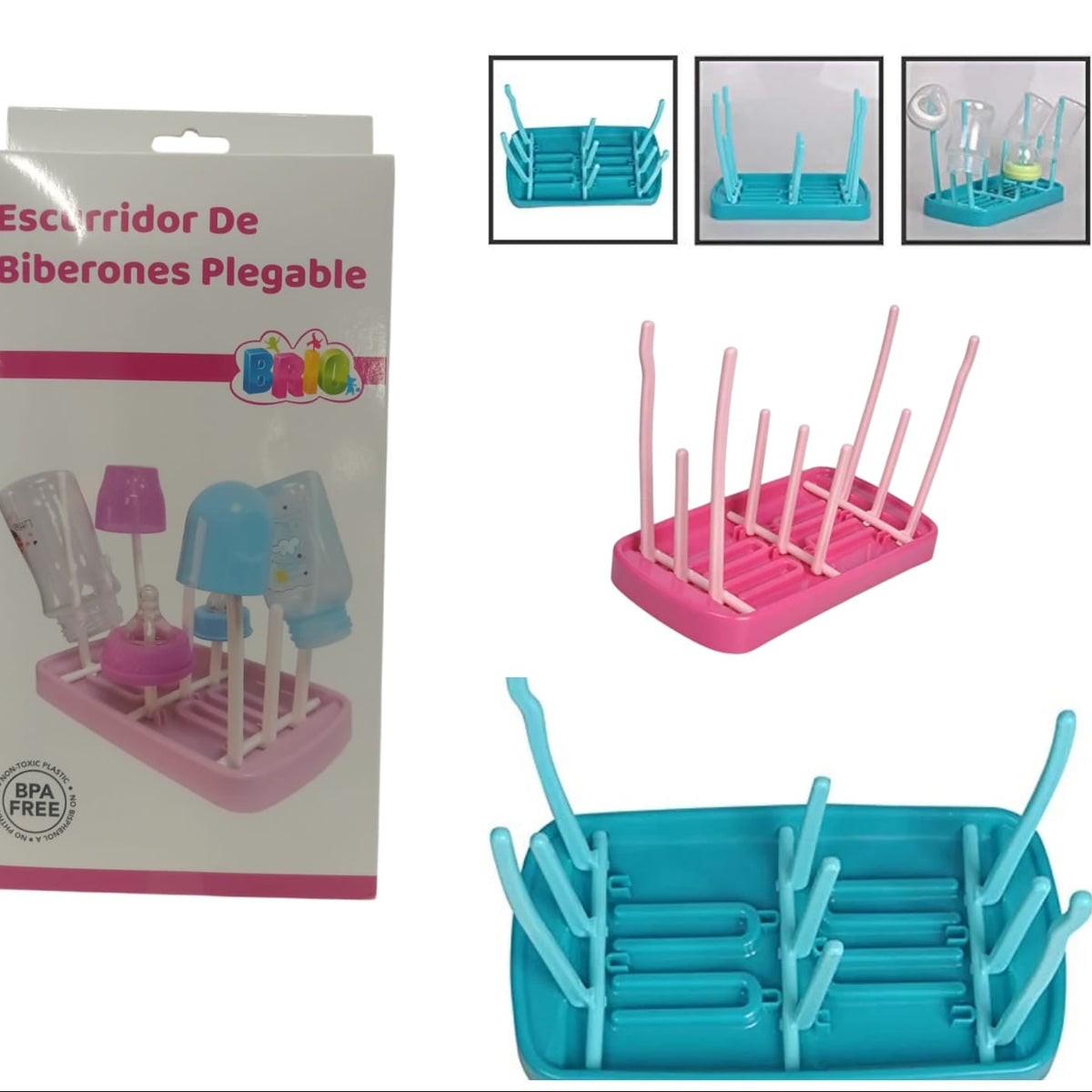 ESCURRIDOR DE BIBERONES PLEGAB
