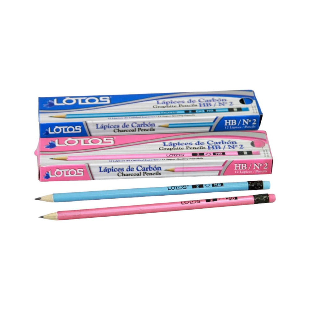 LAPIZ CARBON No 2 SET 12 PCS.