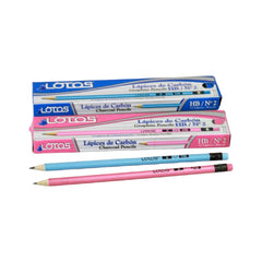 LAPIZ CARBON No 2 SET 12 PCS.