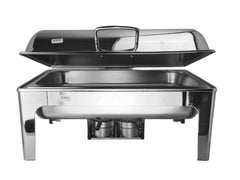 CHAFING DISH RECT C/ROLL TOP T