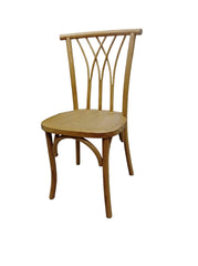 SILLA TALULLA C/ASIENTO MADERA