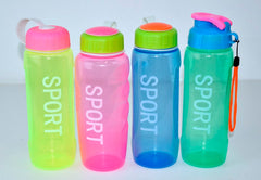 BOTELLA PLASTICA SPORT C/COLGA