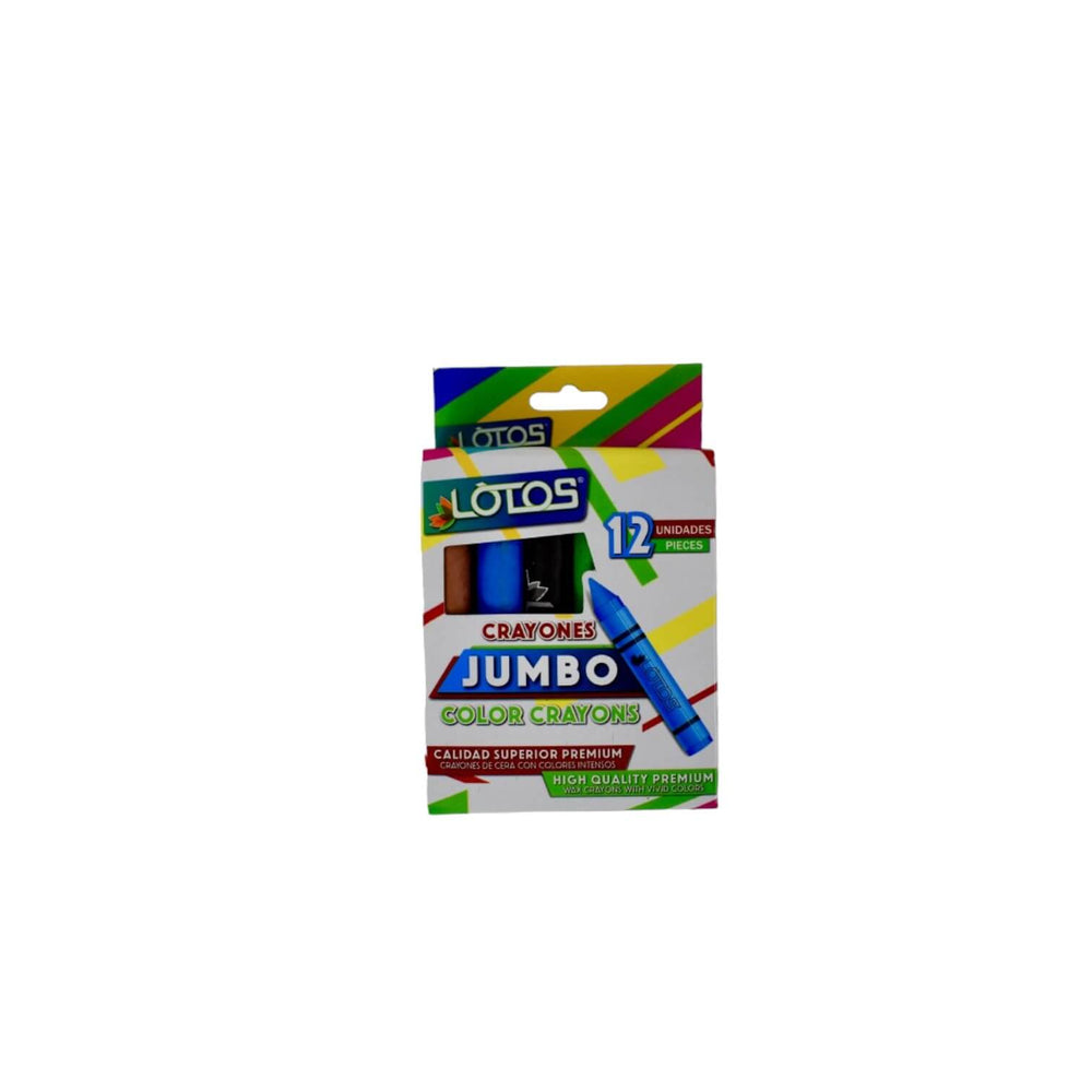 LAPIZ DE CERA 12 PCS. 1.4 X 10