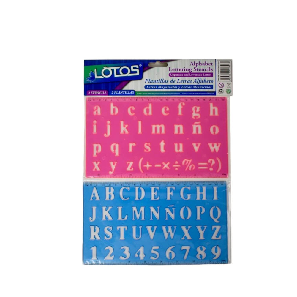 REGLA PLANTILLA 22cm 2/1 LOTOS