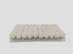 ROSA BOTON  50/1 BLANCA  6.5cm