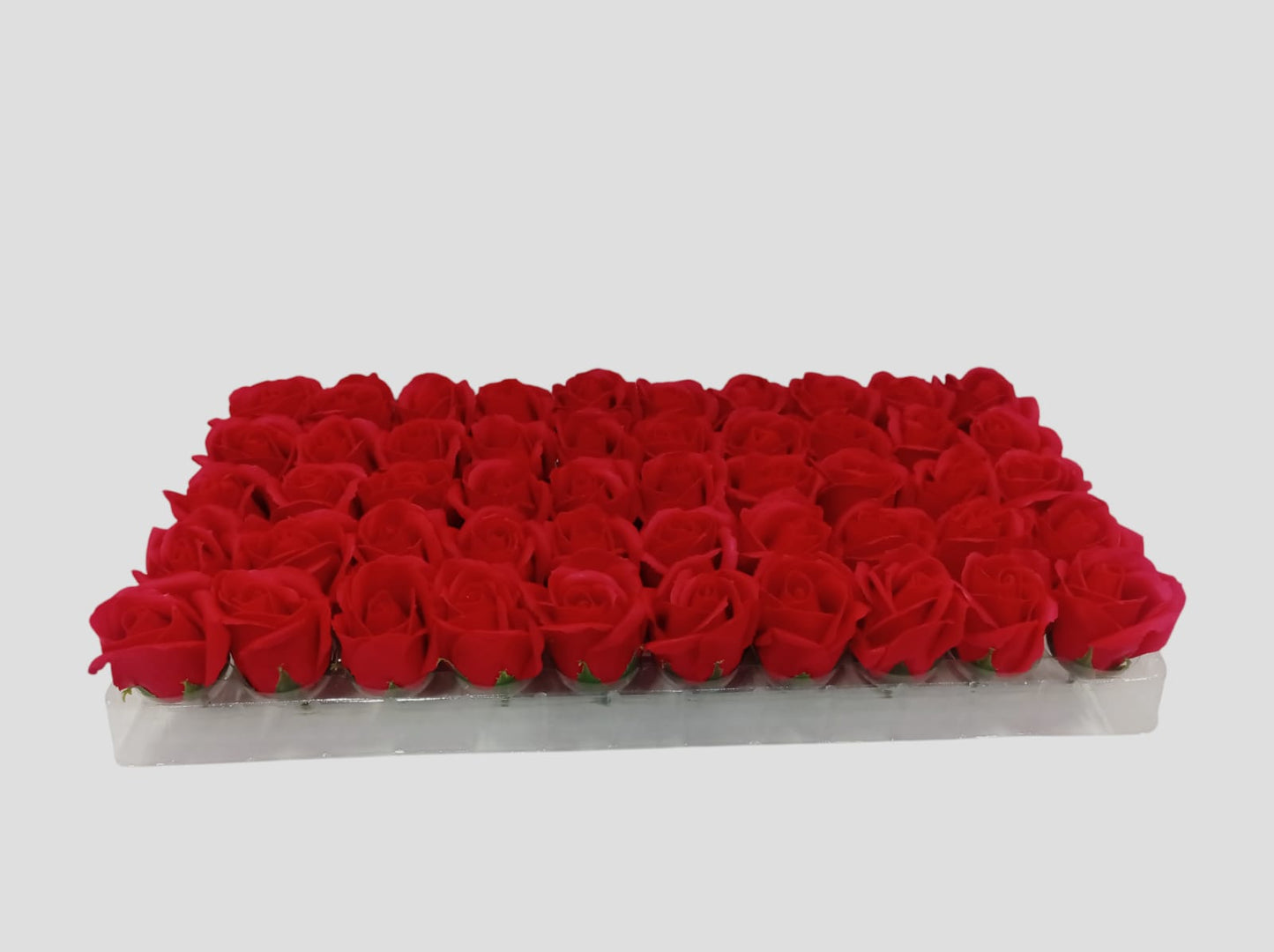 ROSA BOTON  50/1 ROJO 2  6.5cm