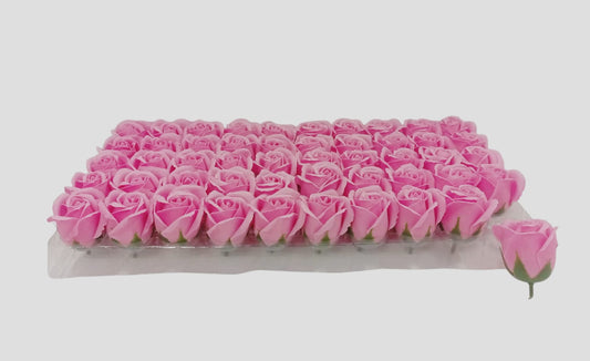 ROSA BOTON  50/1 ROSADO  6.5cm