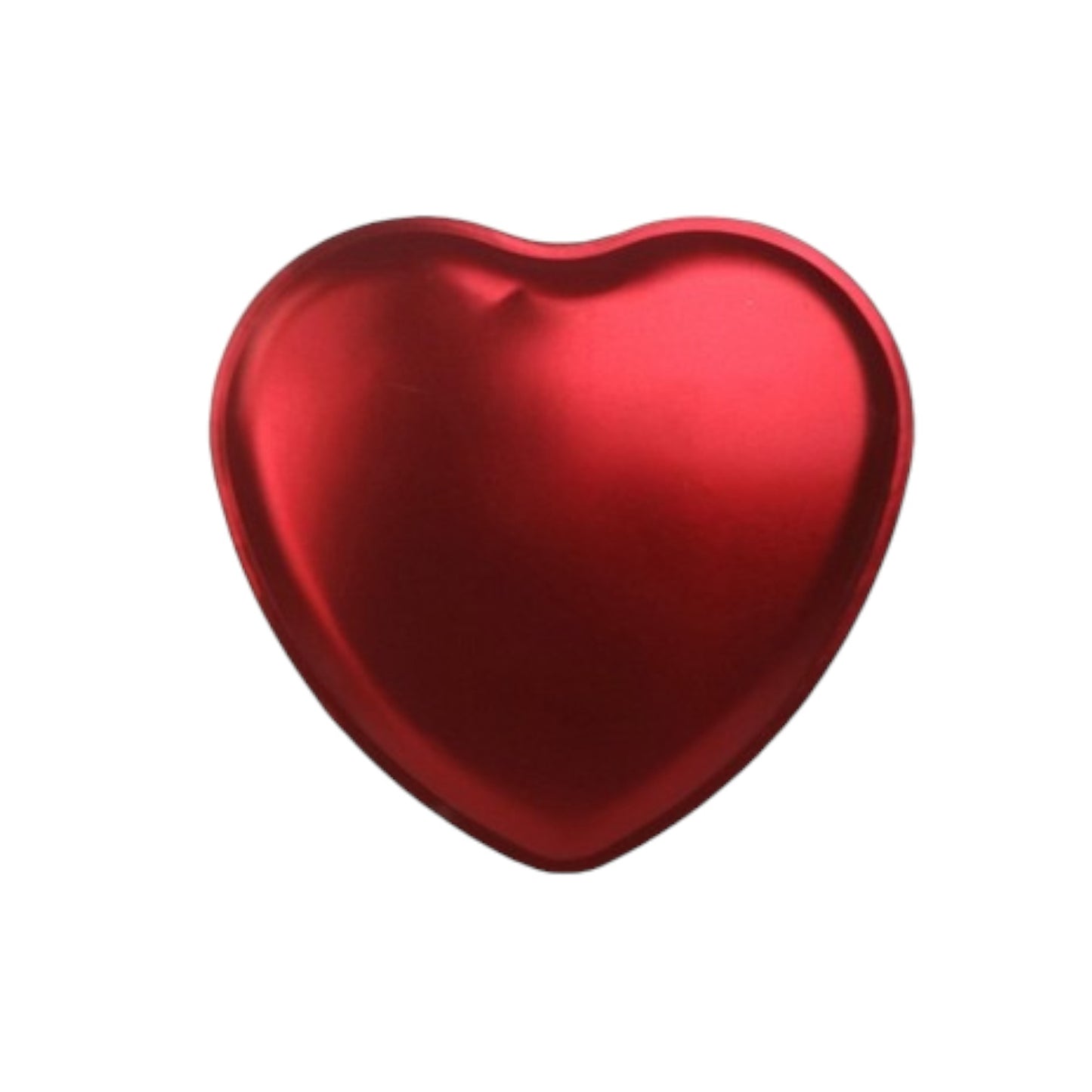 CORAZON DE METAL 11 X 12cm ROJ