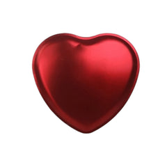 CORAZON DE METAL 11 X 12cm ROJ