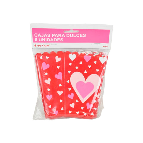 CAJITA PARA DULCE PAQ 6/1