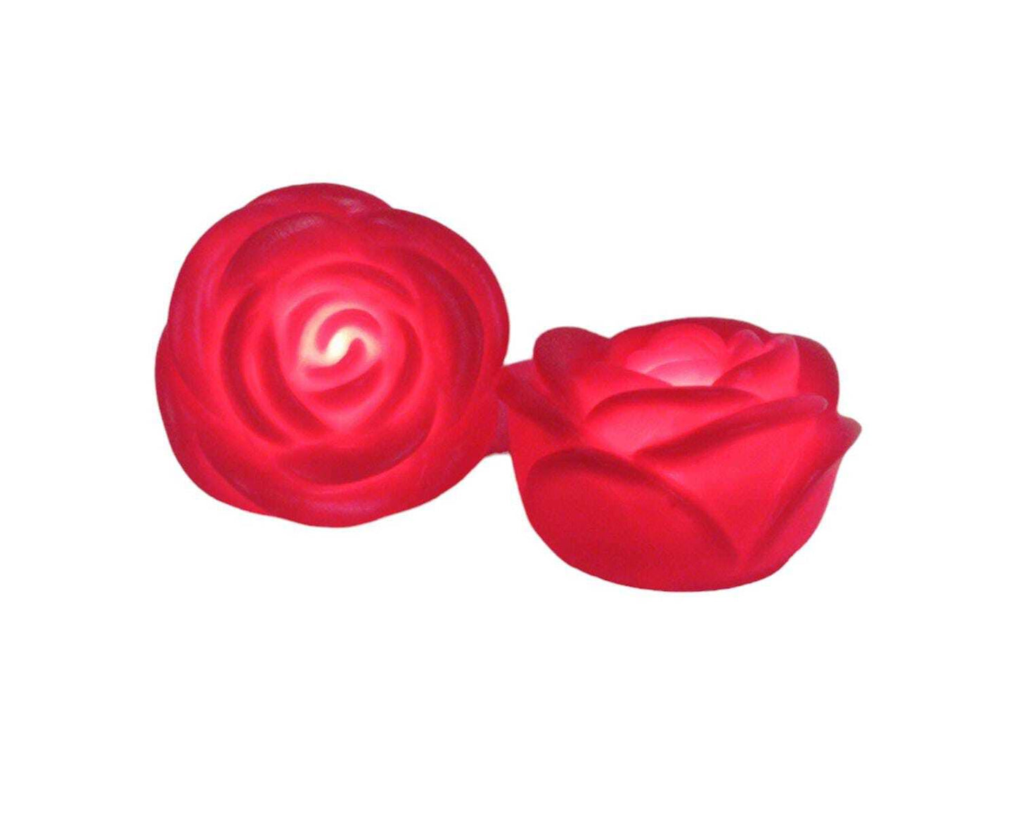 ROSA  C/LUZ 6cm