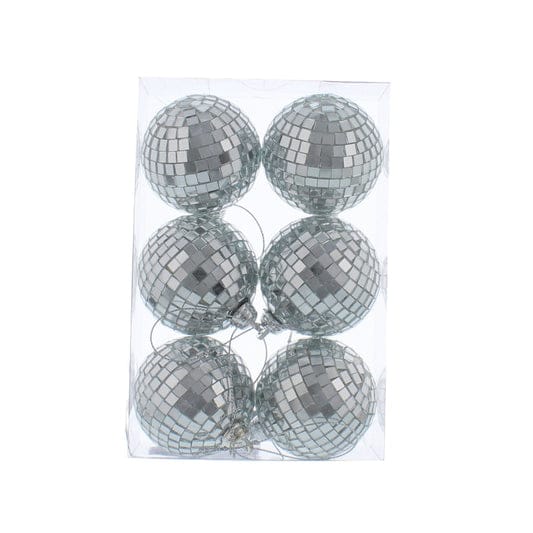 BOLA DISCO 5 cm SET 6 PCS. DEC