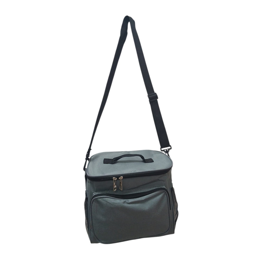 LONCHERA INSULADA - Cooler Térmico Gris