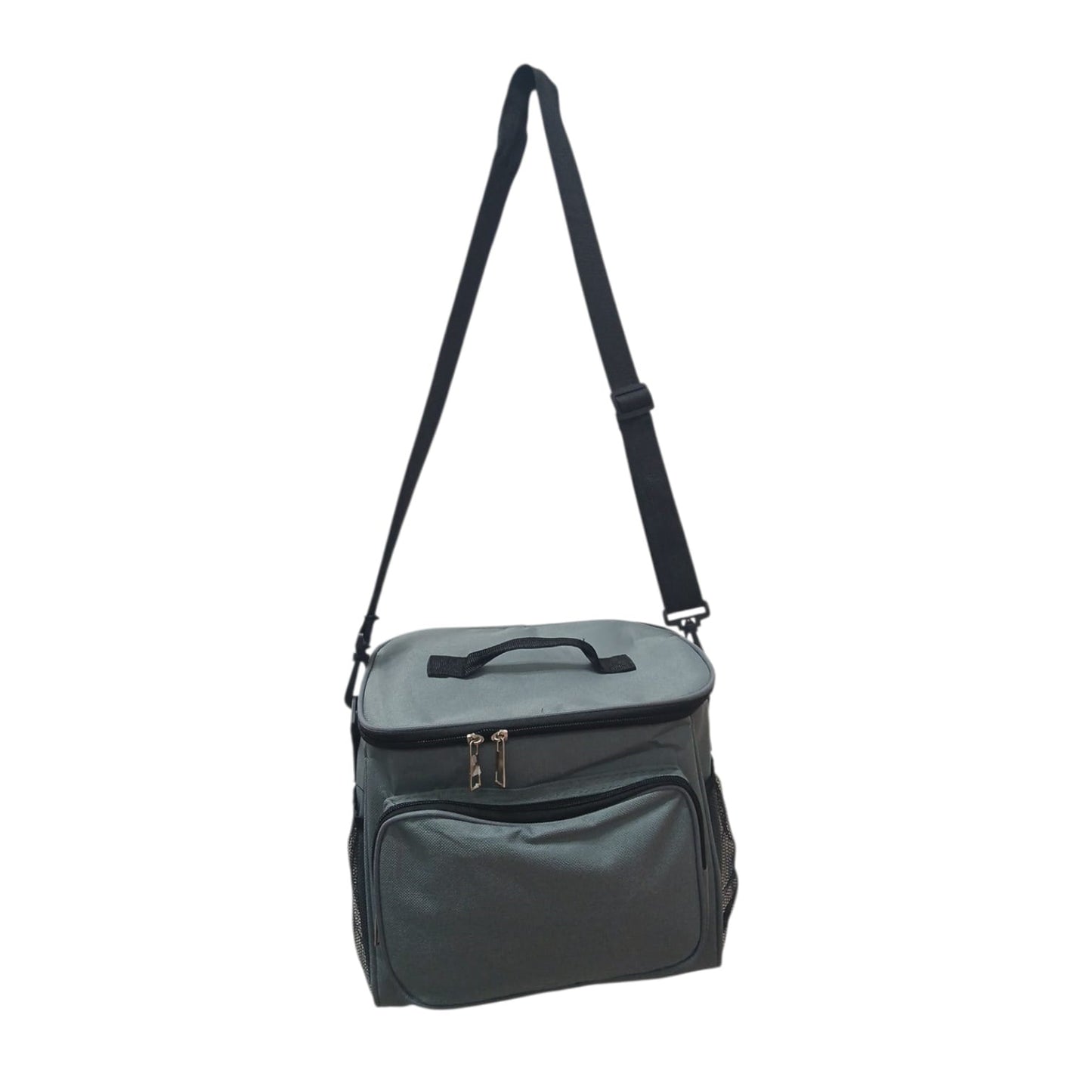 LONCHERA INSULADA - Cooler Térmico Gris